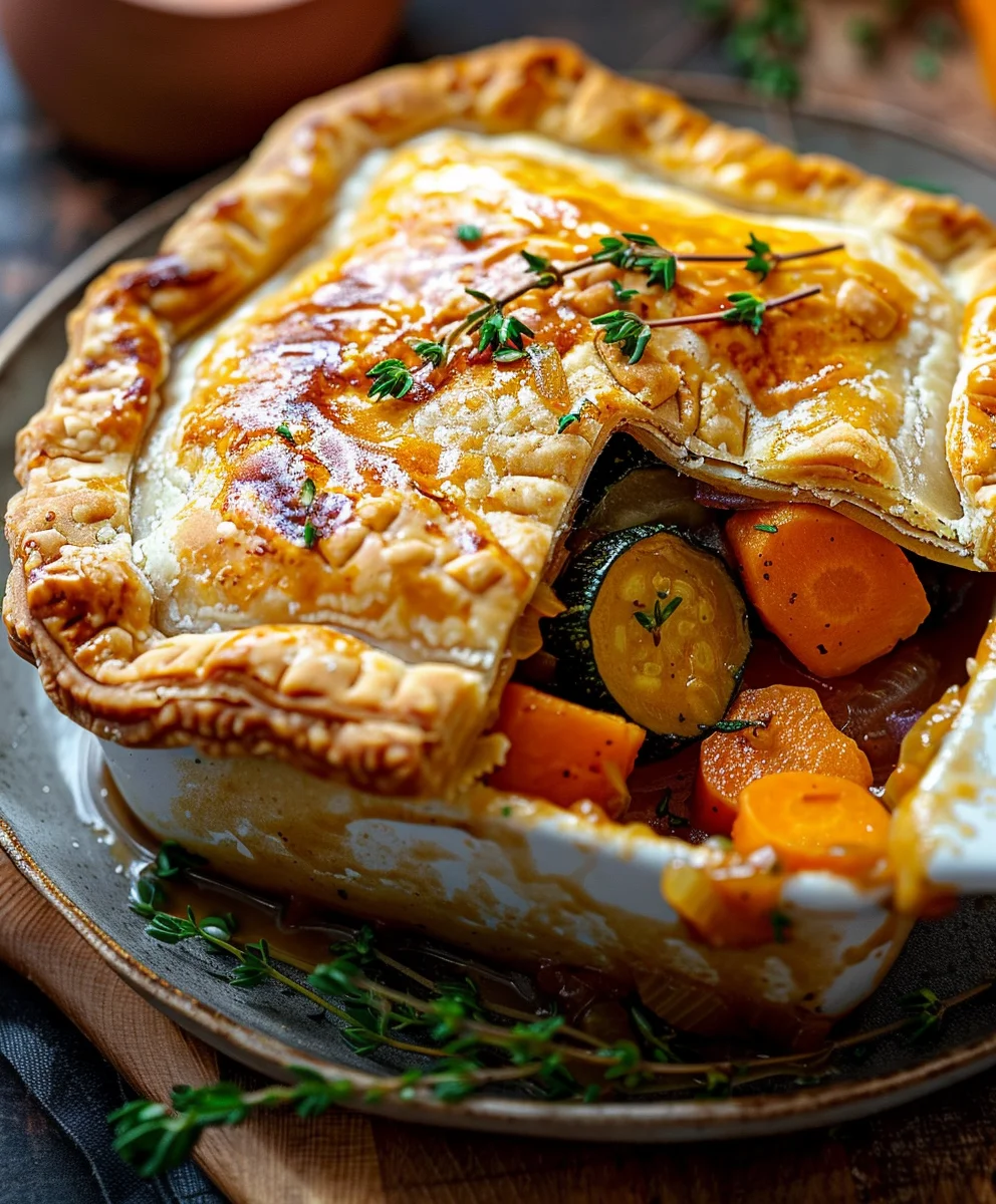 Perfekte Geröstete Herbstgemüse Pot Pies – Einfach lecker!