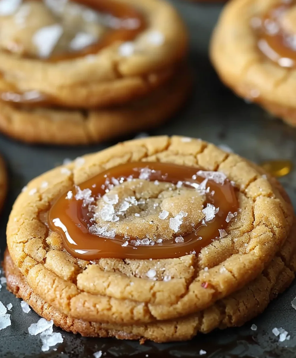 Bestes Rezept: Gesalzene Karamell Cookies – Einfach & Lecker