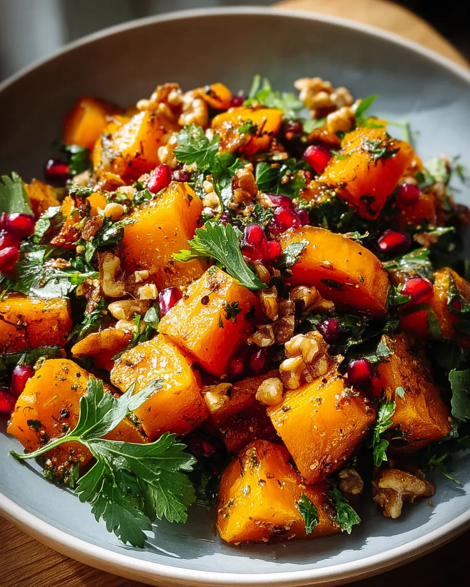 Libanesischer Gerösteter Kurbissalat: Dein Geschmackserlebnis