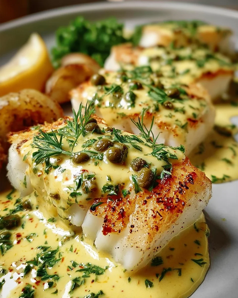 Kabeljau mit Senfsauce: Einfach & Lecker aus dem Ofen