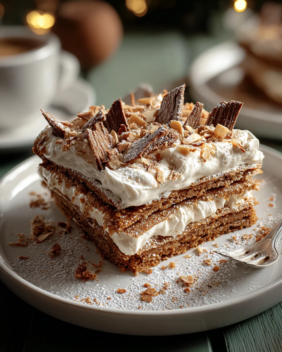 Lebkuchen Lasagne: Festlicher Dessert-Traum für Genießer!