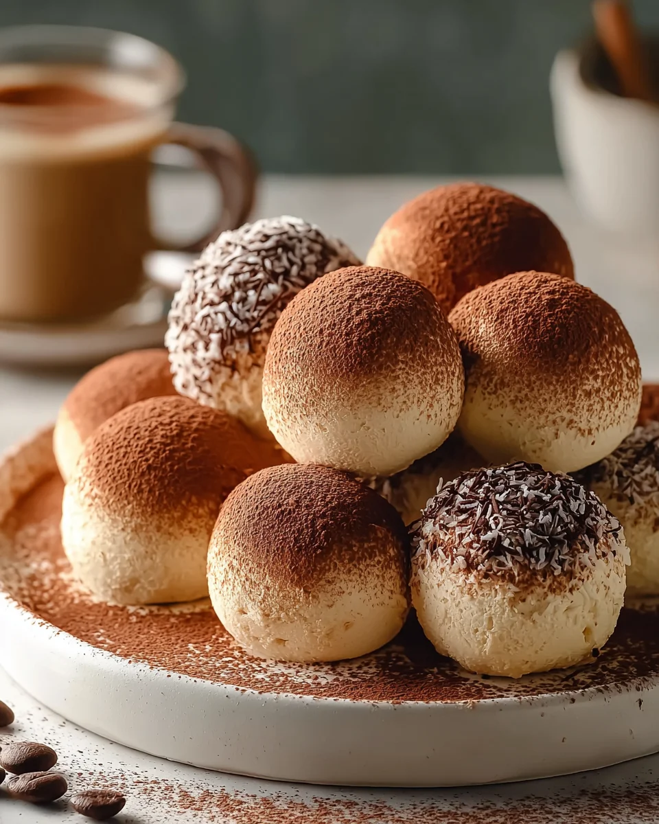 Leckere Tiramisu Kugeln: Schnell zubereitet, ganz ohne Alkohol