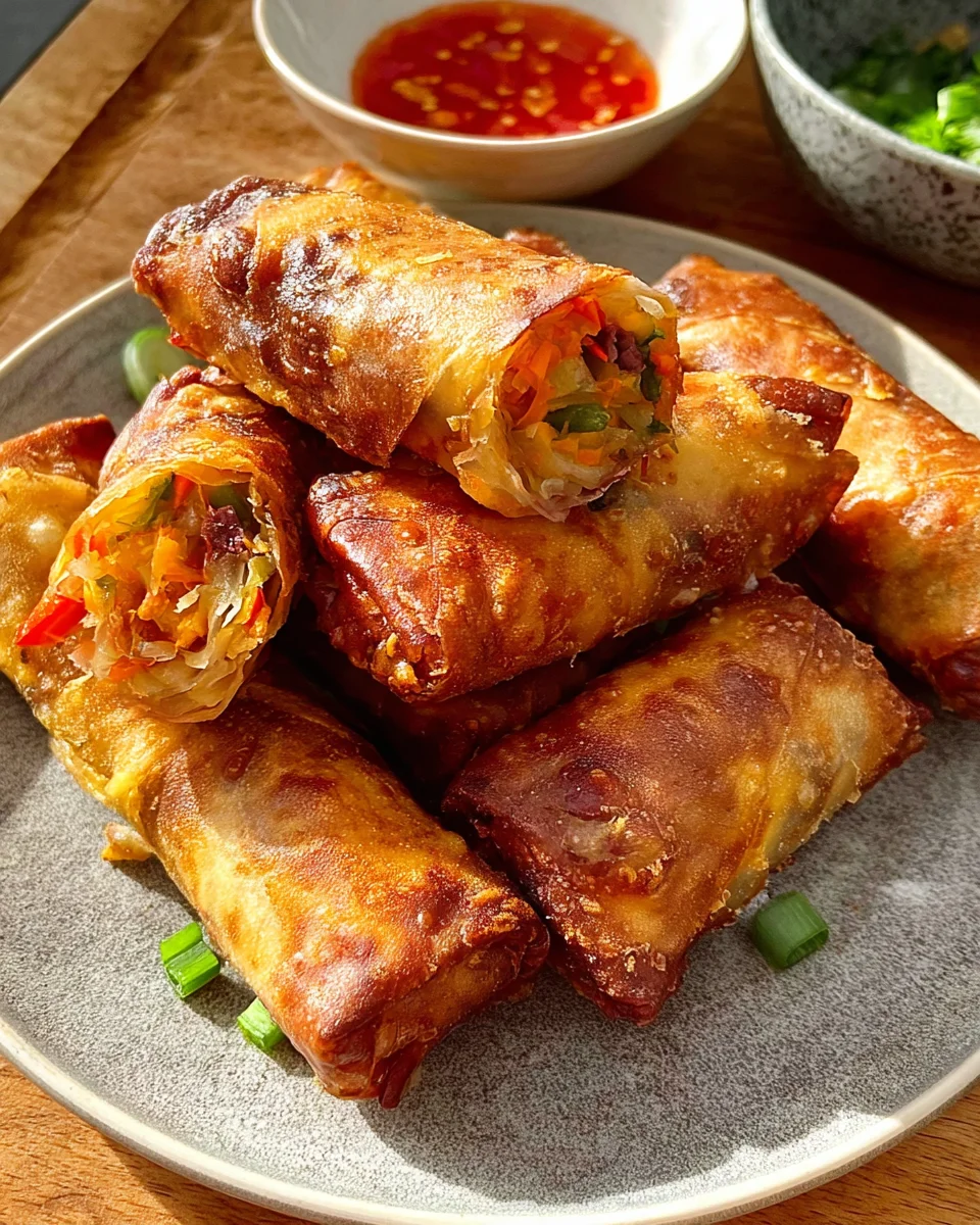 Crispy Frühlingsrollen Airfryer: Knusprig & Schnell gemacht