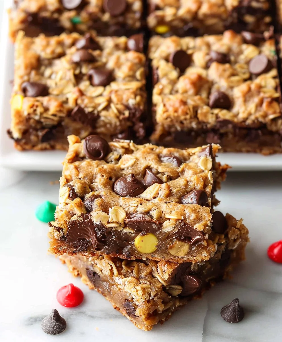 Himmlische Schokochip-Haferflocken-Keksschnitten Rezept