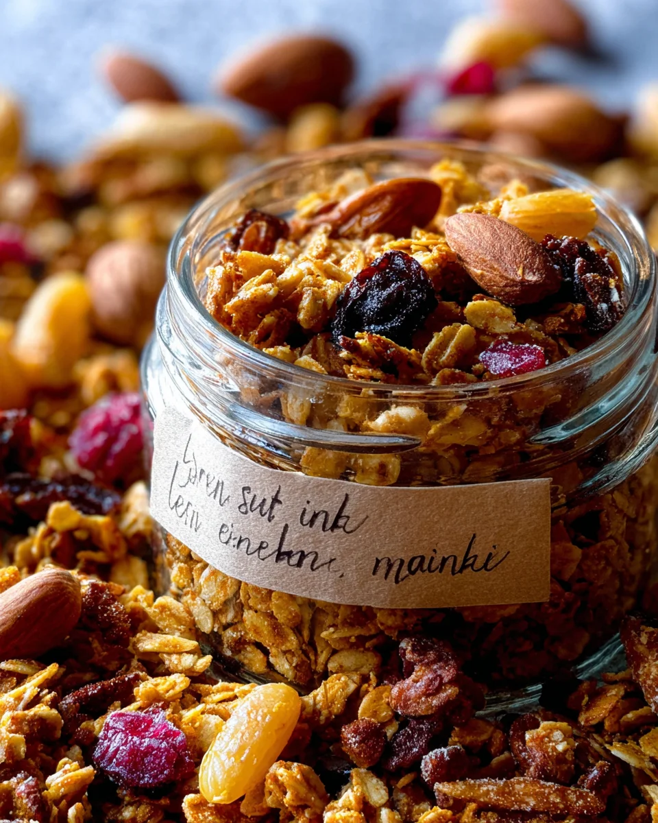 Weihnachtsmuesli Rezept: Festlicher Genuss zum Frühstück!