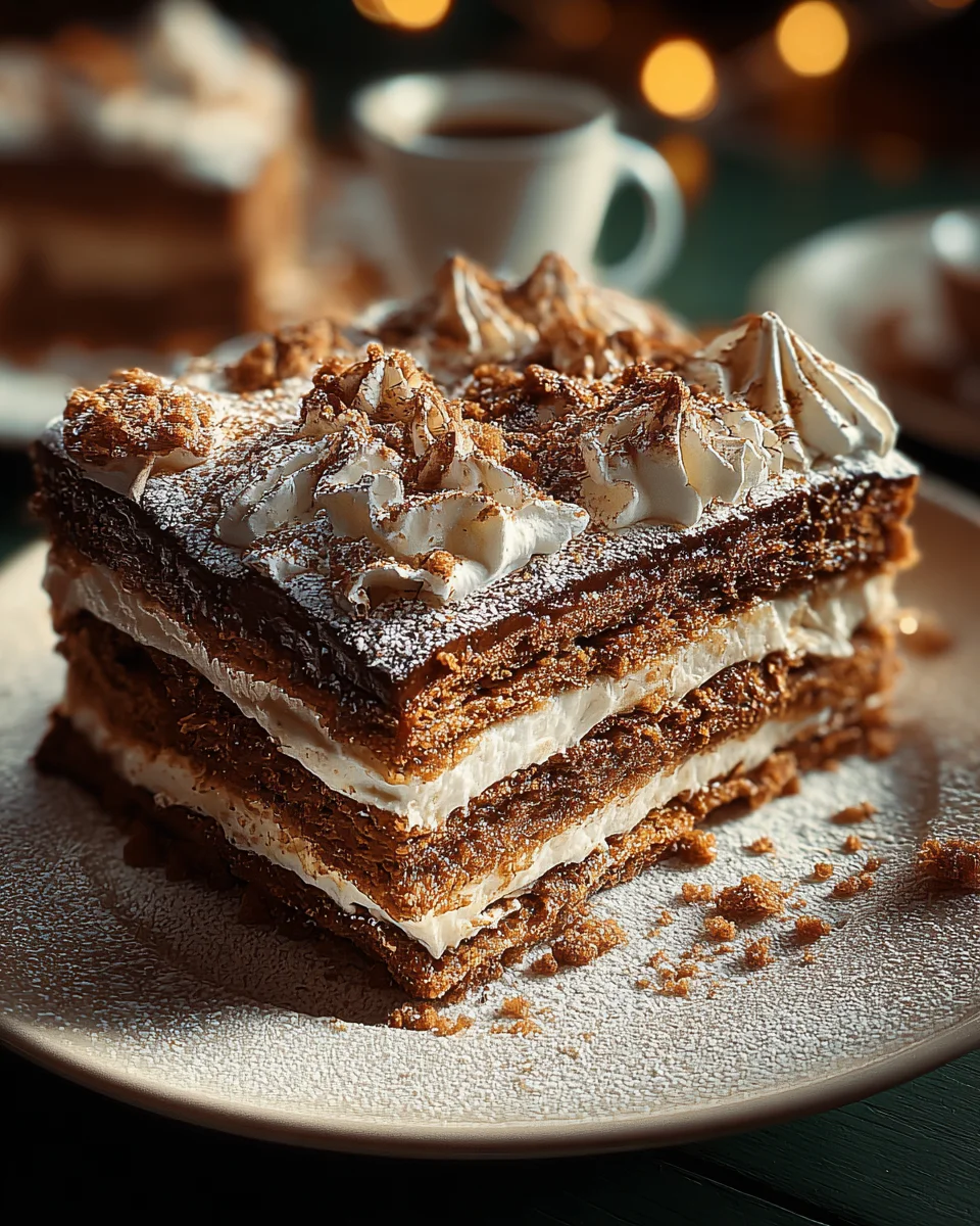 Lebkuchen Lasagne: Festlicher Dessert-Traum für Weihnachten!