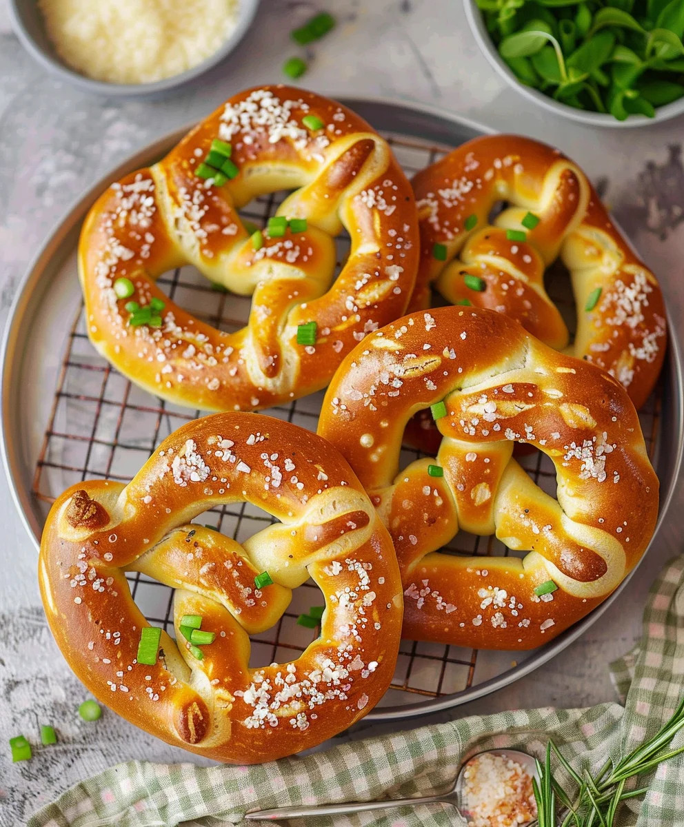 Käse-Ueberbackene Brezeln: Dein neuer Snack-Favorit Rezept!