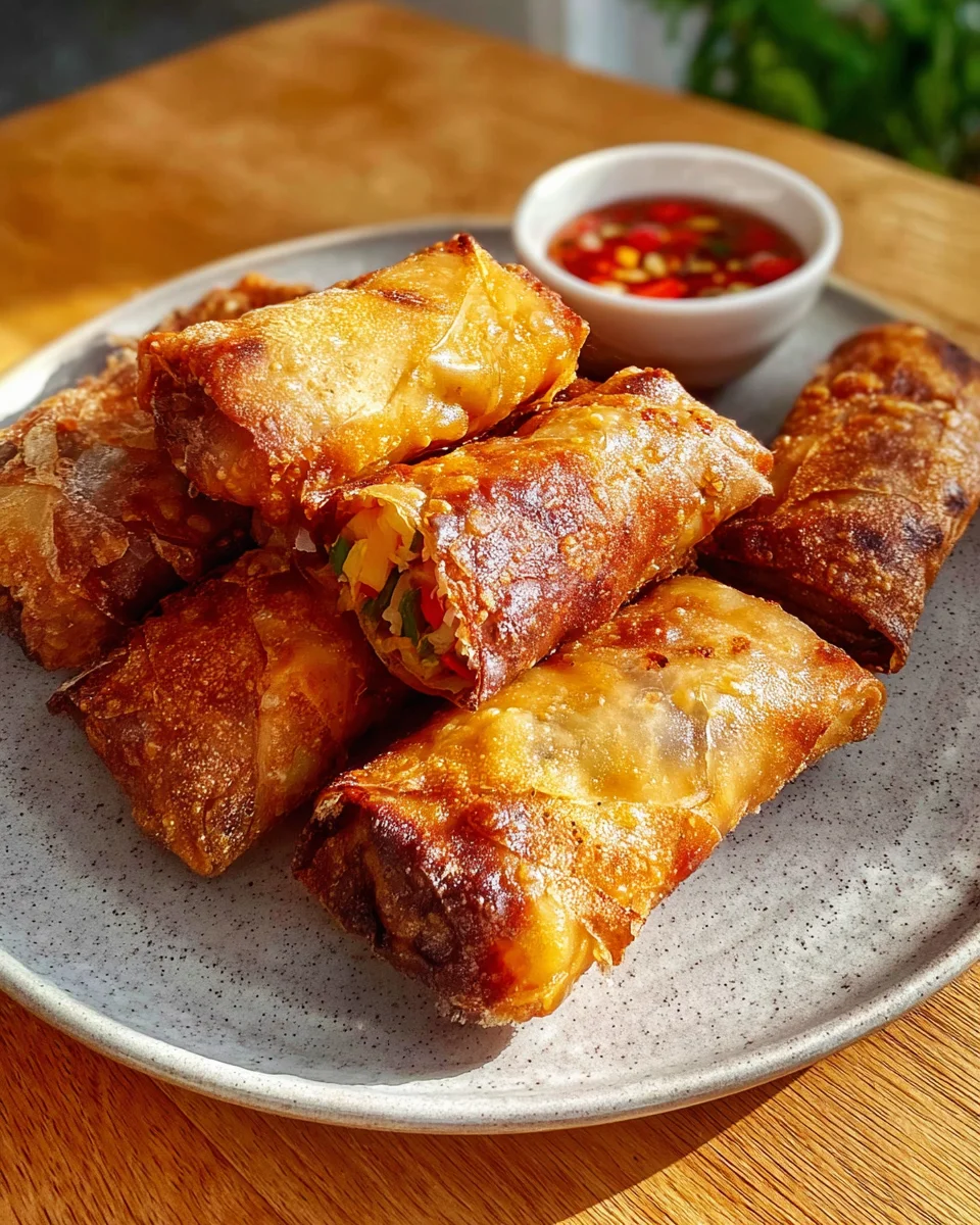 Crispy Frühlingsrollen Airfryer: Knusprig & Schnell gemacht