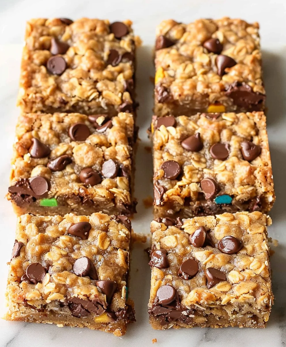 Himmlische Schokochip-Haferflocken-Keksschnitten Rezept