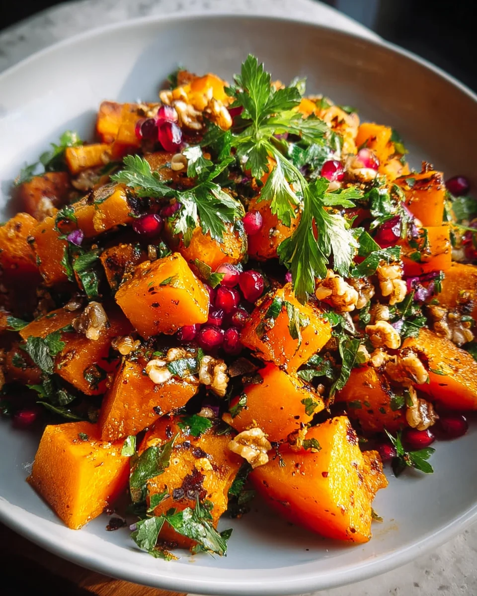 Libanesischer Gerösteter Kurbissalat: Dein Geschmackserlebnis