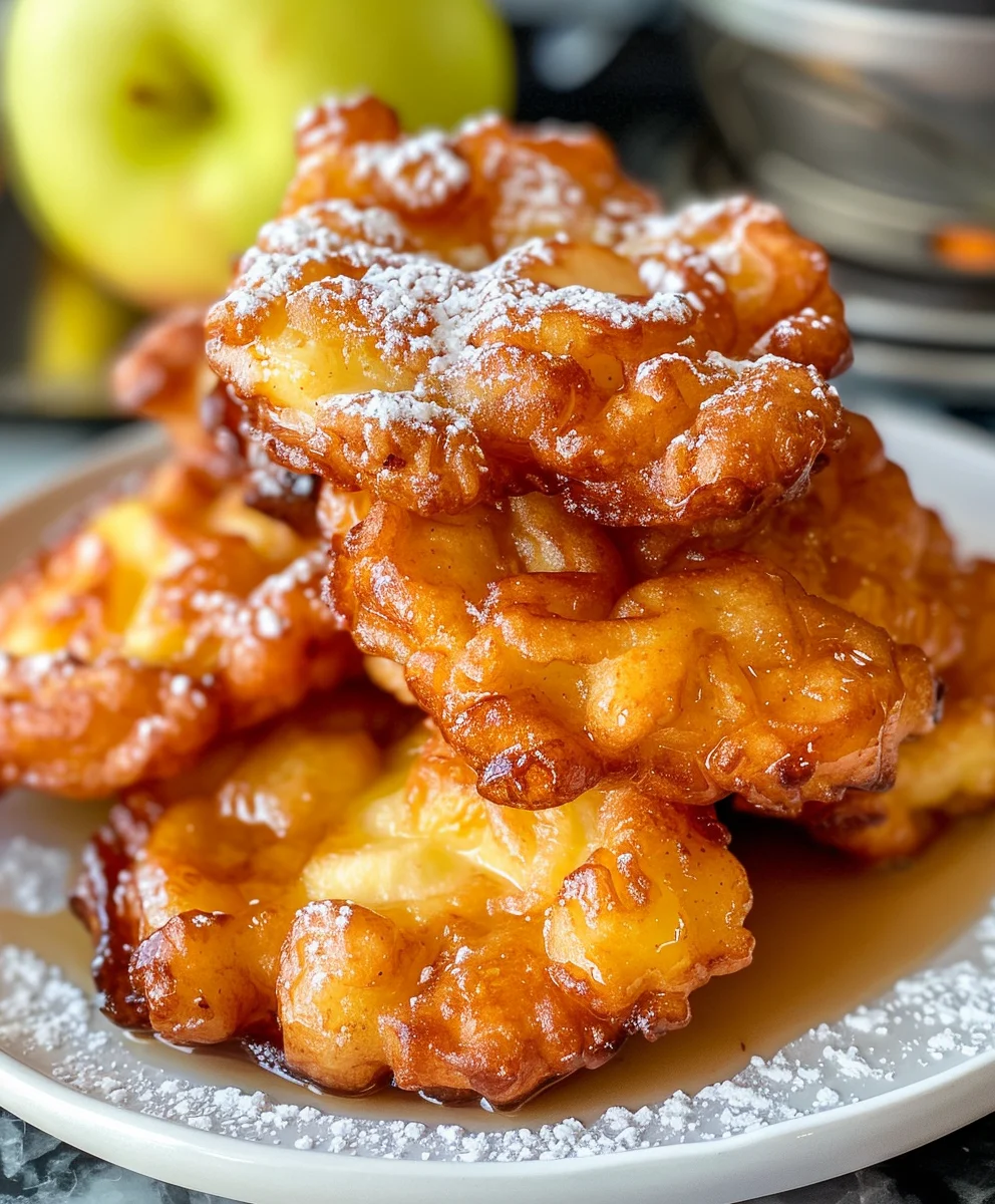 Knusprige Heißluftfritteuse Apfelküchlein: Die wirst du lieben!