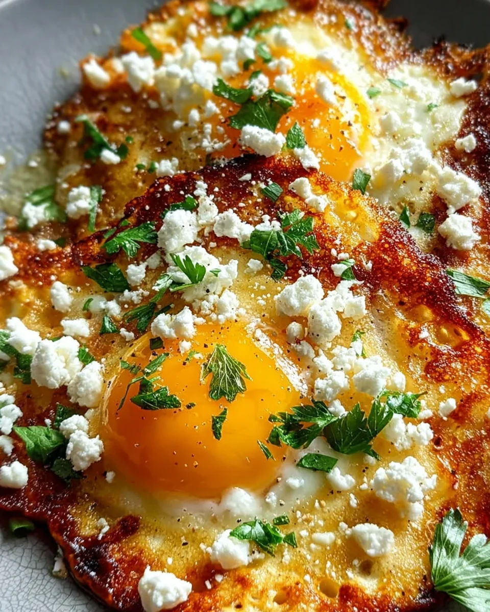 Knusprige Feta Spiegeleier: Schnell, lecker & einfach perfekt!
