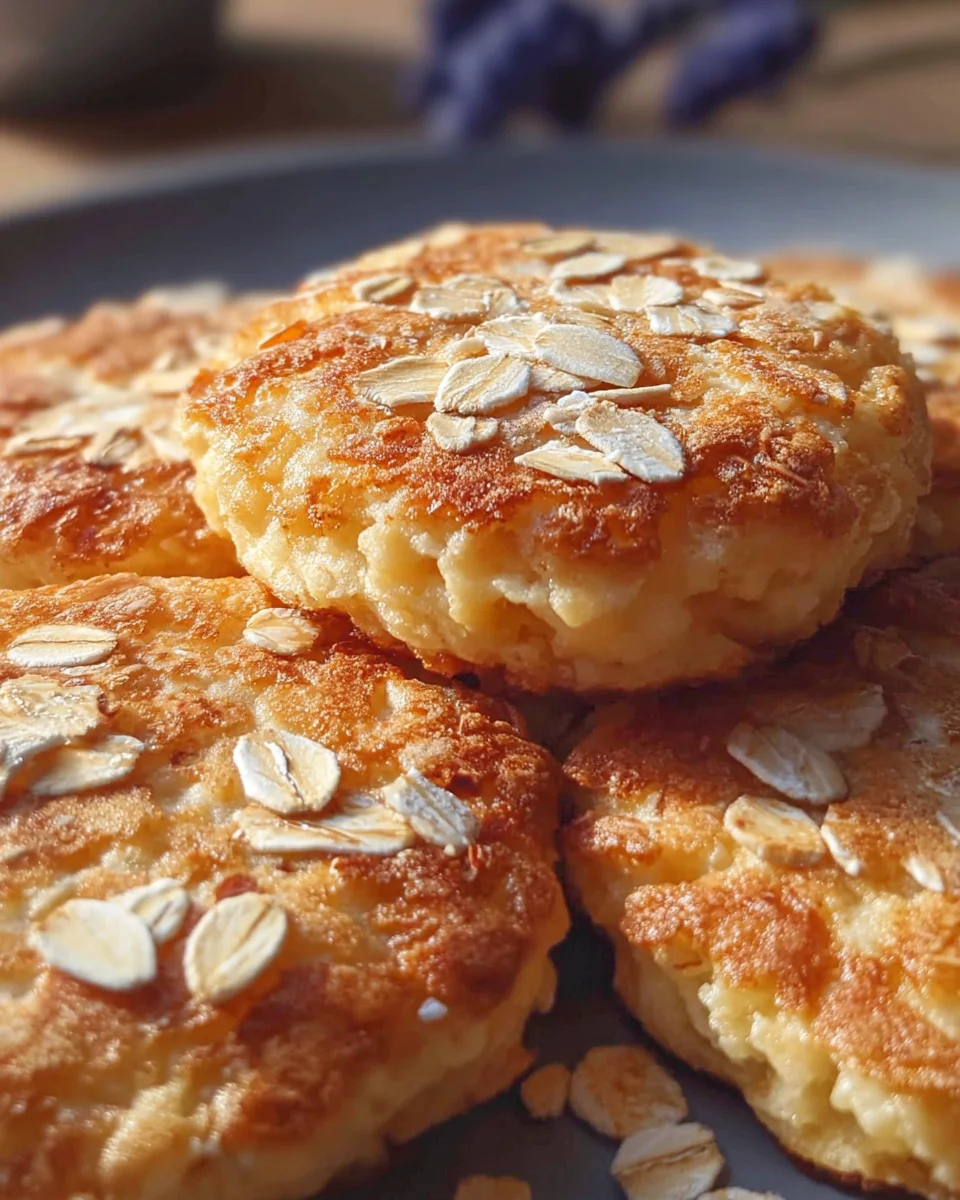 Gesunde non-alkoholische Quark Taler mit Haferflocken Rezept