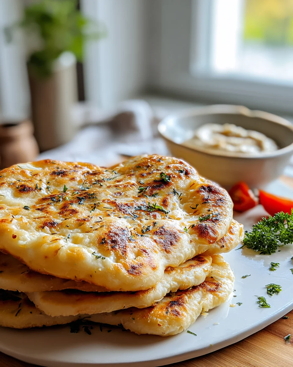 Leckeres Hüttenkäse-Fladenbrot Rezept – Schnell & Einfach!