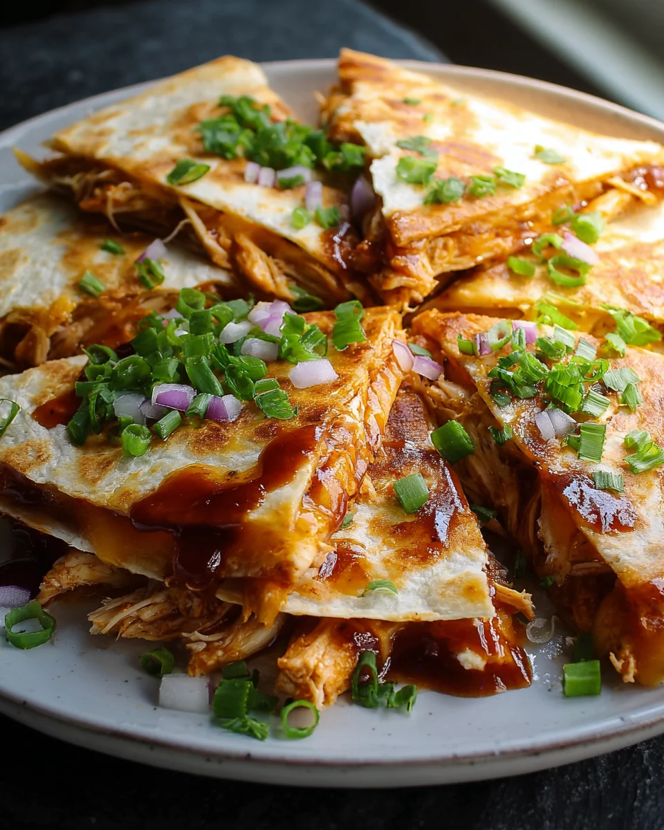 Blitzschnelle Bbq Chicken Quesadillas – Perfekt für jeden Abend!
