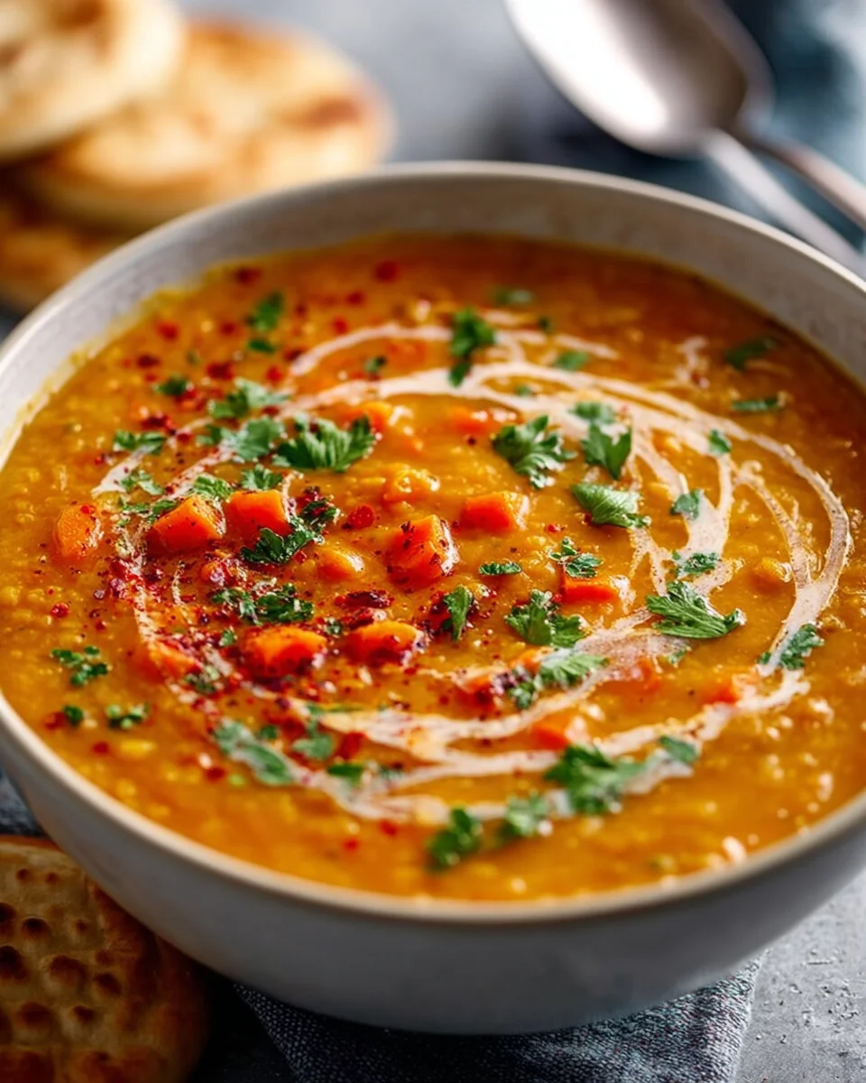 Rote Linsensuppe – Herzhaft, Aromatisch, Schnell Zubereitet