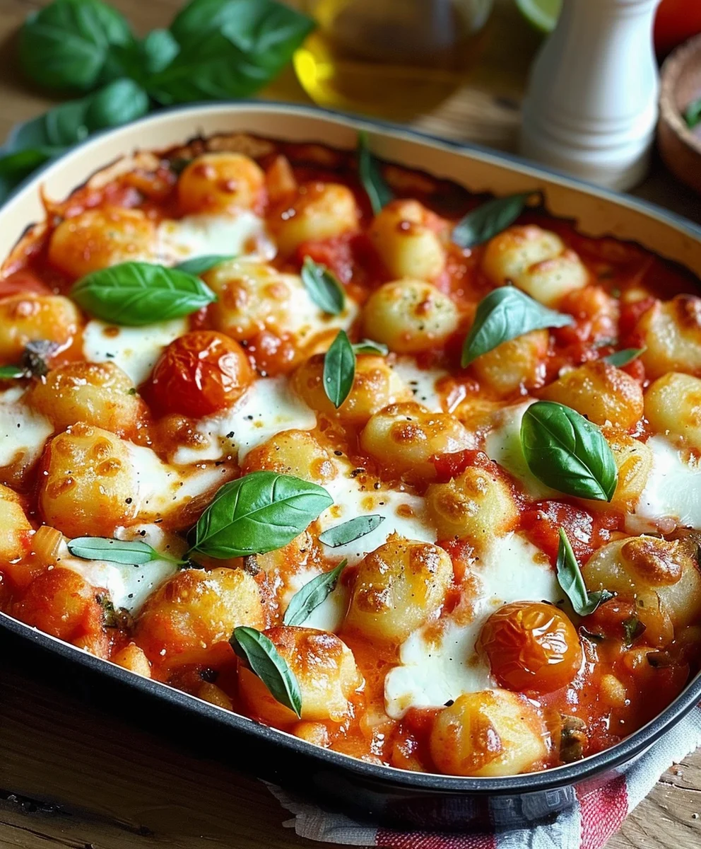 Gnocchi Auflauf Tomate Mozzarella: Unglaublich Ultimativ!