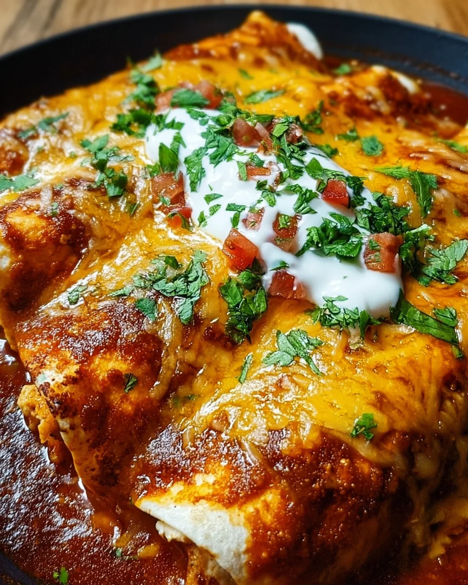 Das beste Rezept für Hähnchen Enchiladas: Schnell & köstlich!
