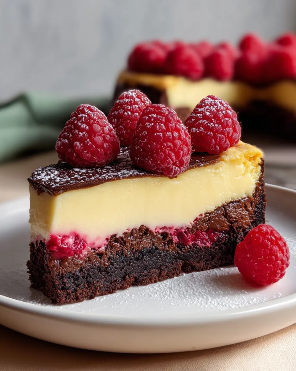 Himbeer Brownie Cheesecake: Dein himmlisches Rezept