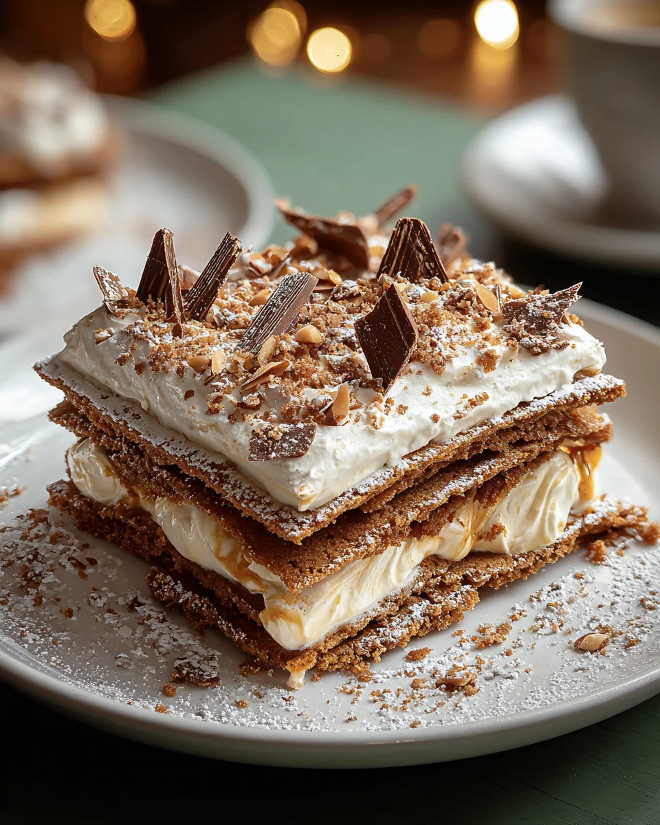 Lebkuchen Lasagne: Festlicher Dessert-Traum für Genießer!