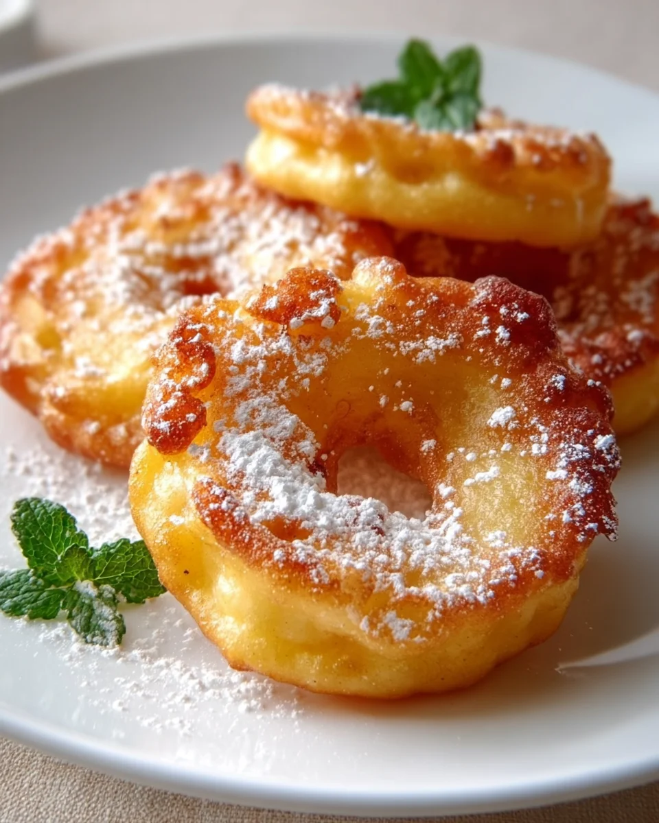 Schnelle Gebackene Apfelringe – Lecker und Einfach Genießen!