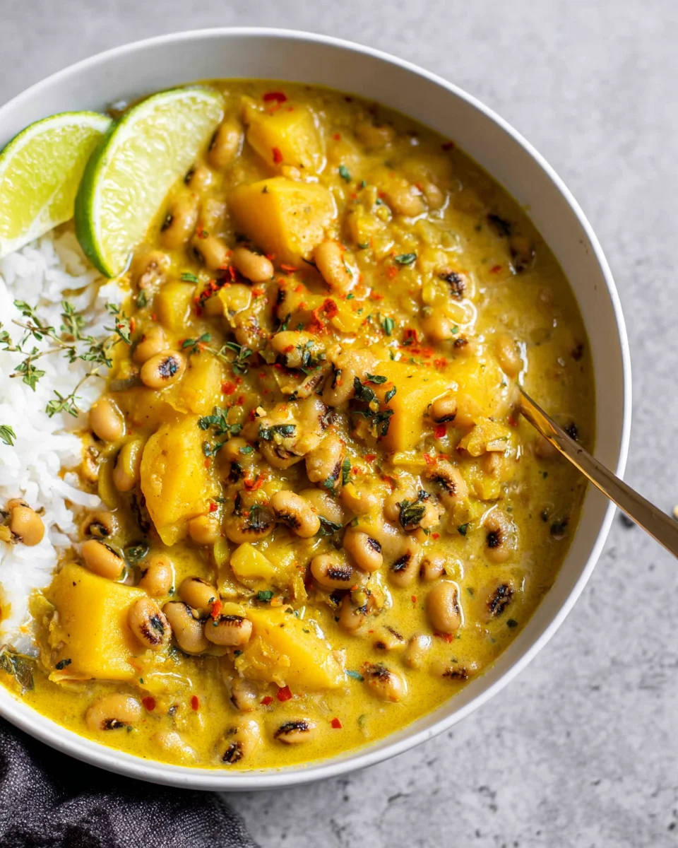 Jamaican Black Eyed Pea Curry – Würzig und vegan genießen!