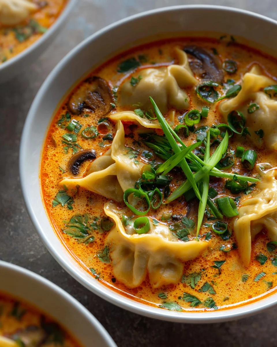 Kokos-Curry-Suppe mit Klößchen: Blitzschnell & Köstlich