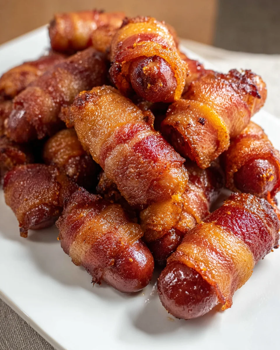 Beef Bacon Wrapped Little Smokies – Köstliche Snack-Idee!
