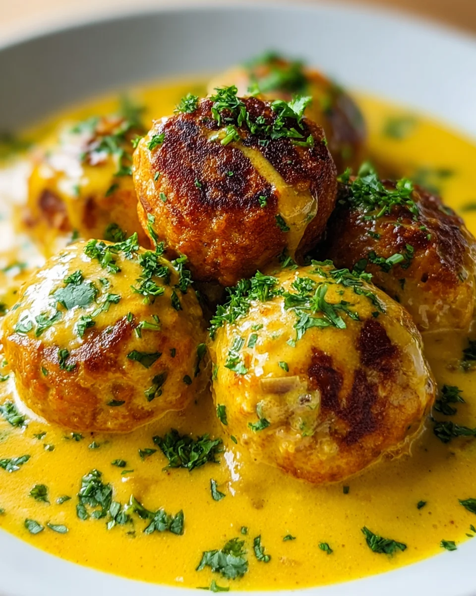 Vegane Linsenknödel in Curry Sauce – Einfach & Köstlich