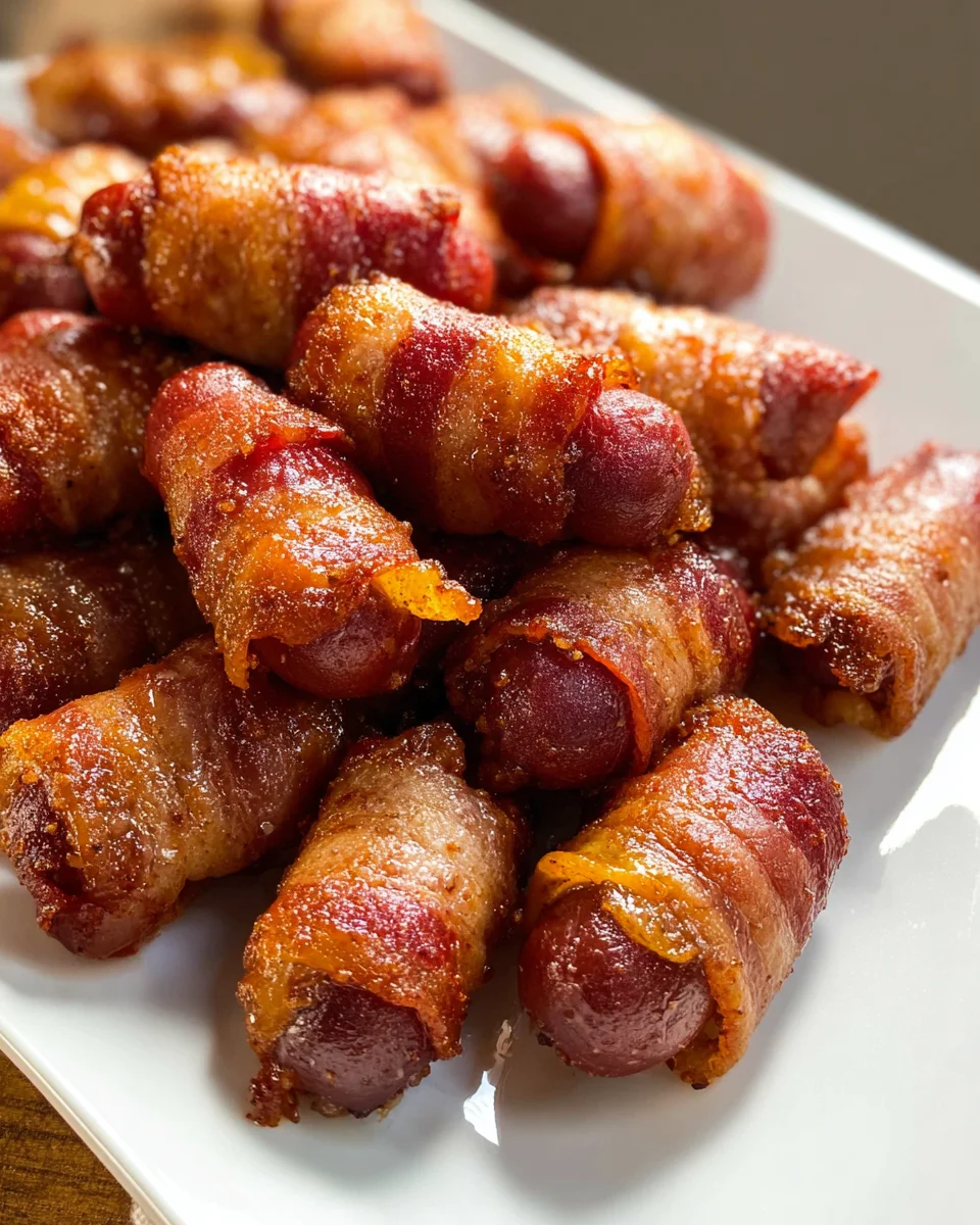 Beef Bacon Wrapped Little Smokies – Köstliche Snack-Idee!