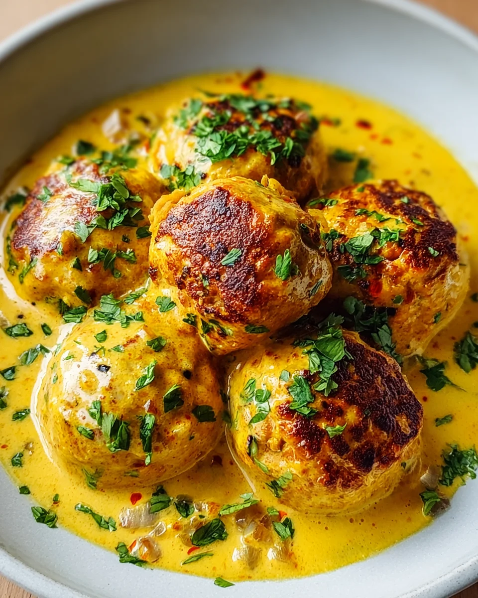 Vegane Linsenknödel in Curry Sauce – Einfach & Köstlich