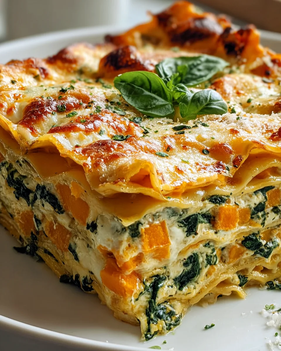 Kürbis Spinat Lasagne: Unglaublich ultimatives Rezept!