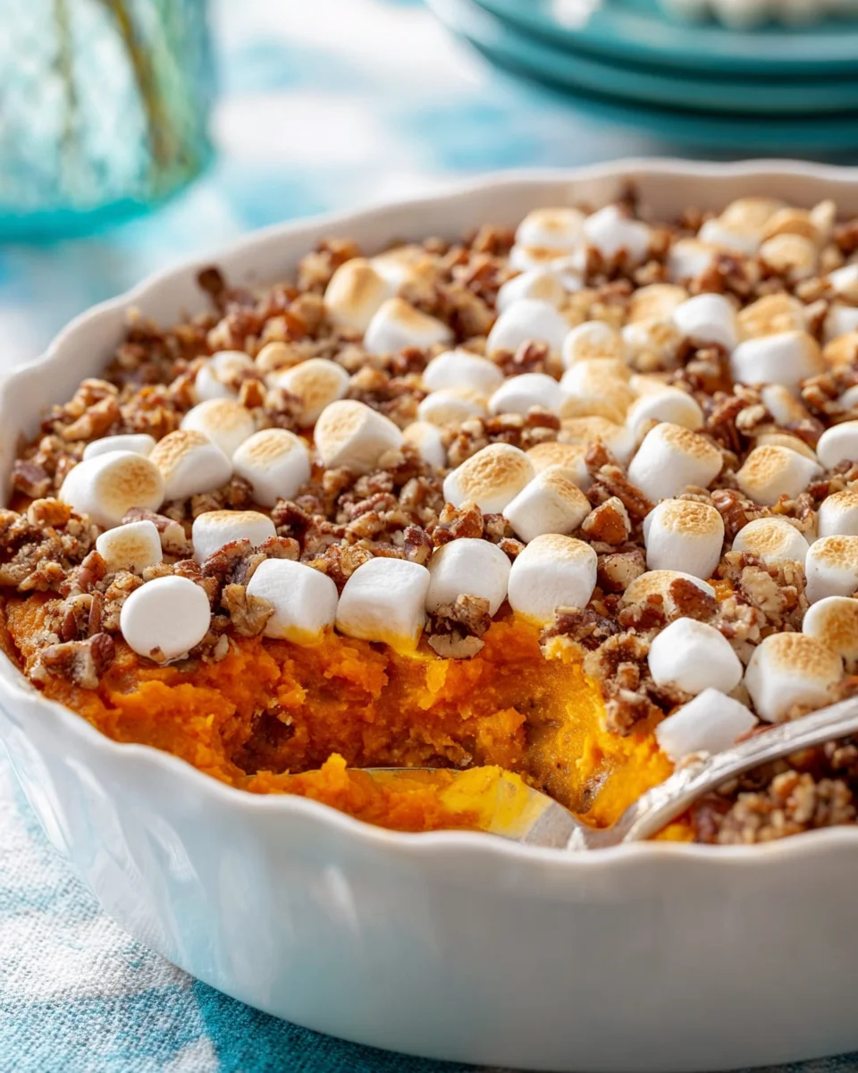 Leckere Pioneer Woman Süßkartoffelauflauf Rezeptidee