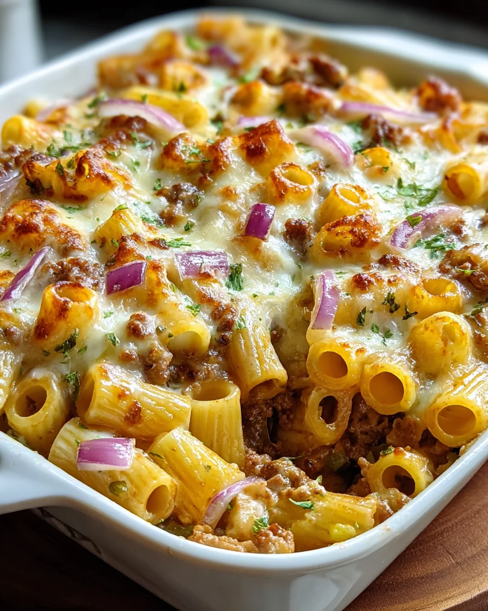 Big Mac Nudelauflauf mit Kult Dressing – Ein Genuss!