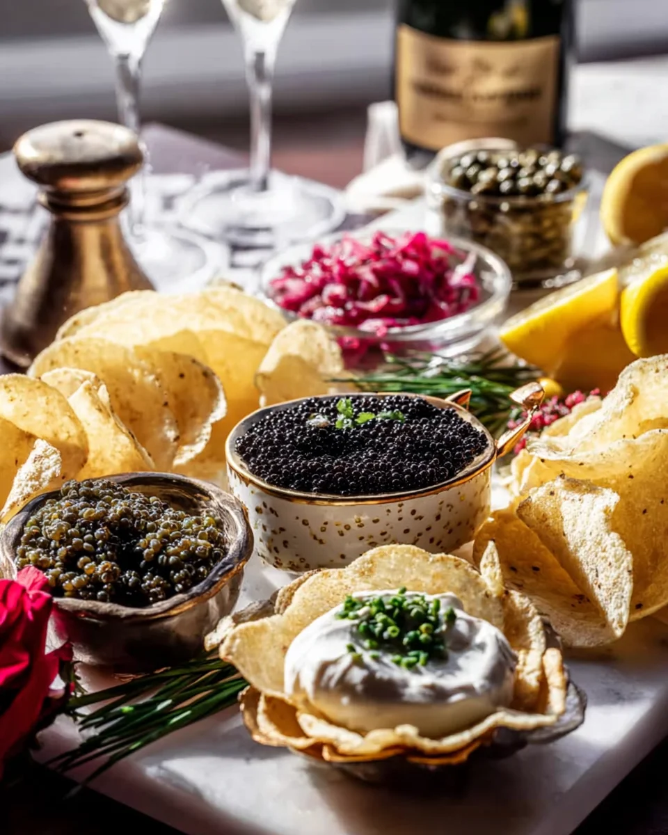 Delikater Caviar Appetizer: Festlicher Genuss für Feinschmecker