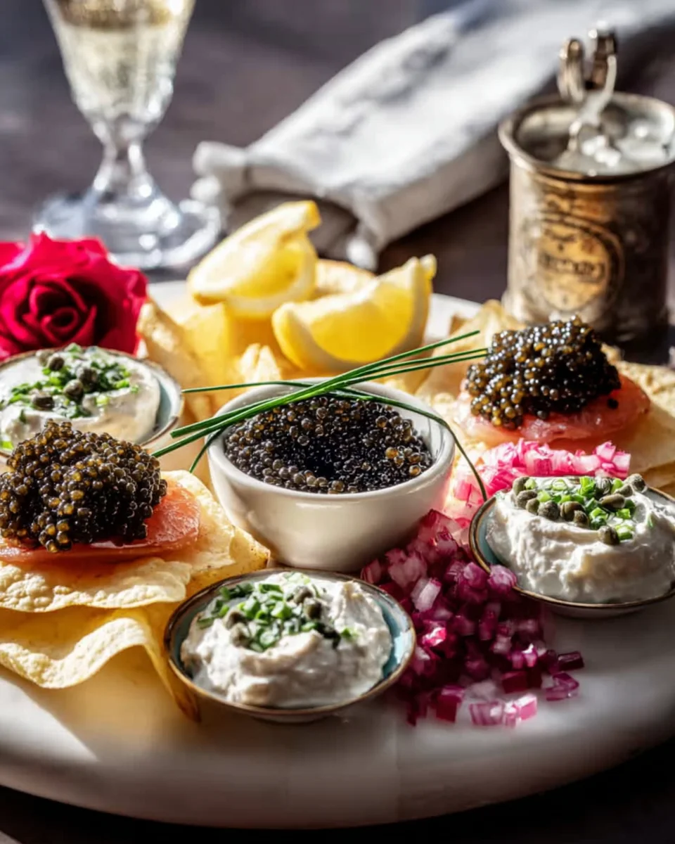 Delikater Caviar Appetizer: Festlicher Genuss für Feinschmecker