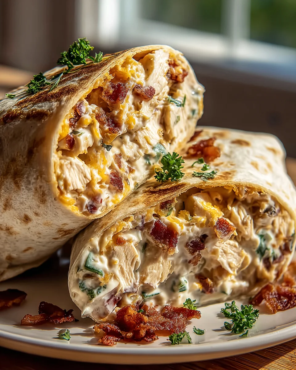 Beef Bacon Chicken Ranch Wraps – Einfach & Lecker!