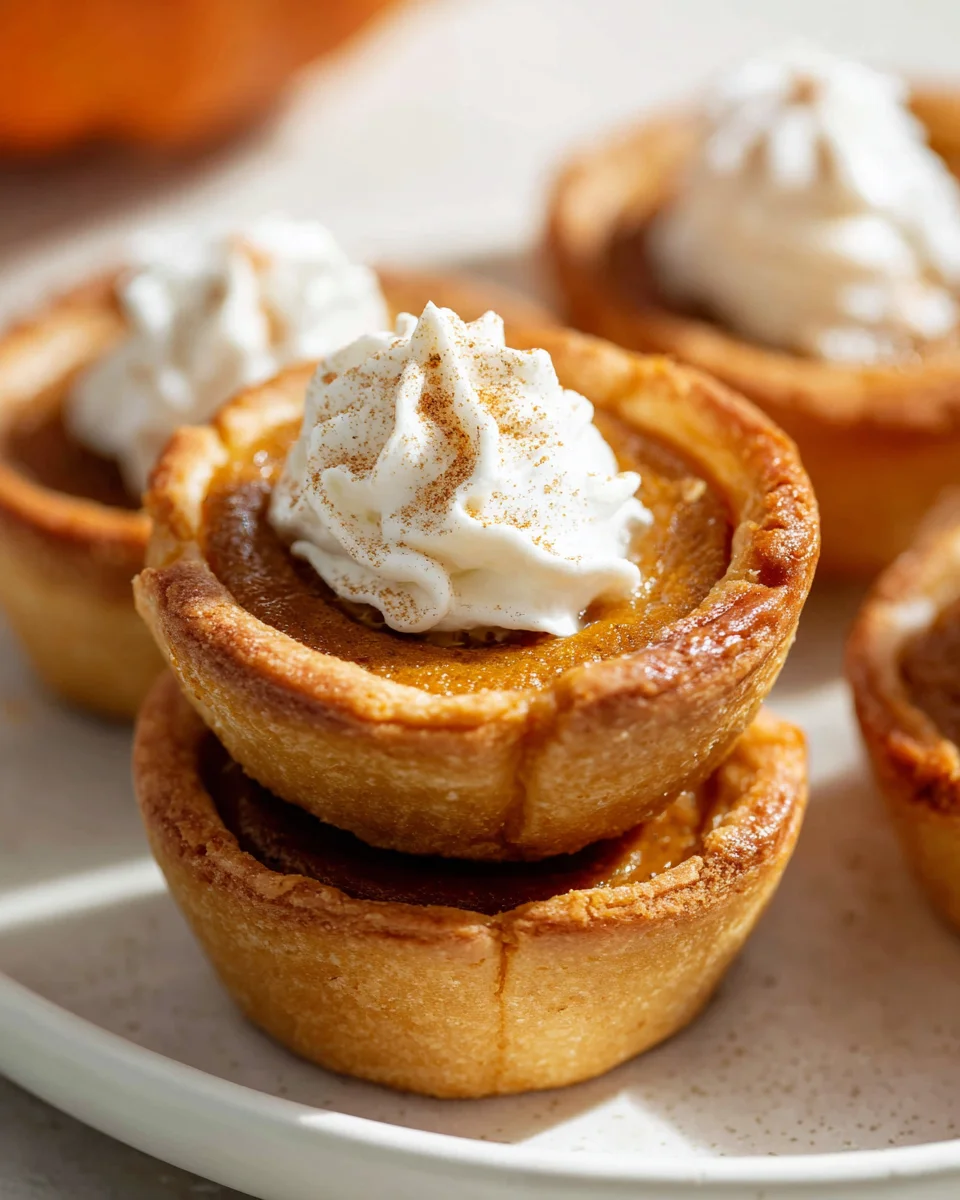 Leckere Mini Pumpkin Pies: Einfaches Rezept für Herbstgenuss!