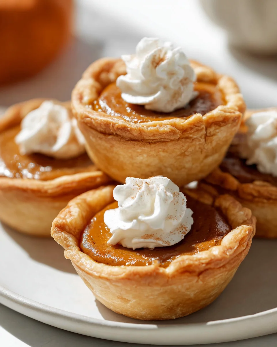 Leckere Mini Pumpkin Pies: Einfaches Rezept für Herbstgenuss!