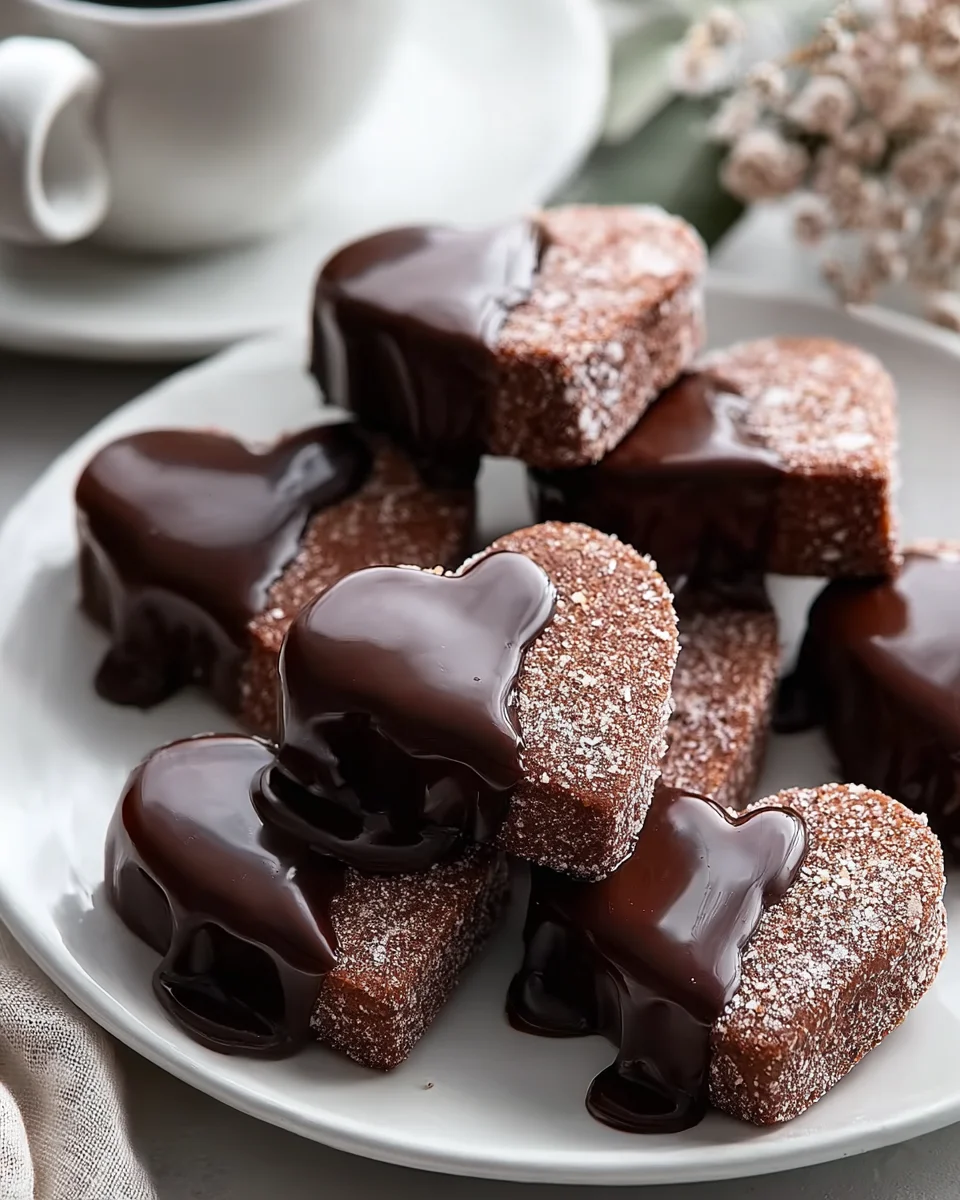 Schoko Nuss Herzen: Himmlische Leckerei für Schokoladenliebhaber