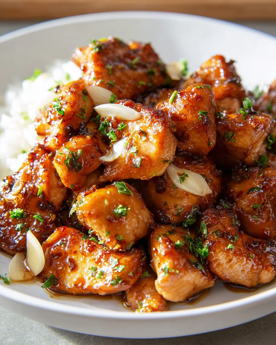 Honig-Butter-Hähnchen Rezept: Zart, süß & unwiderstehlich!