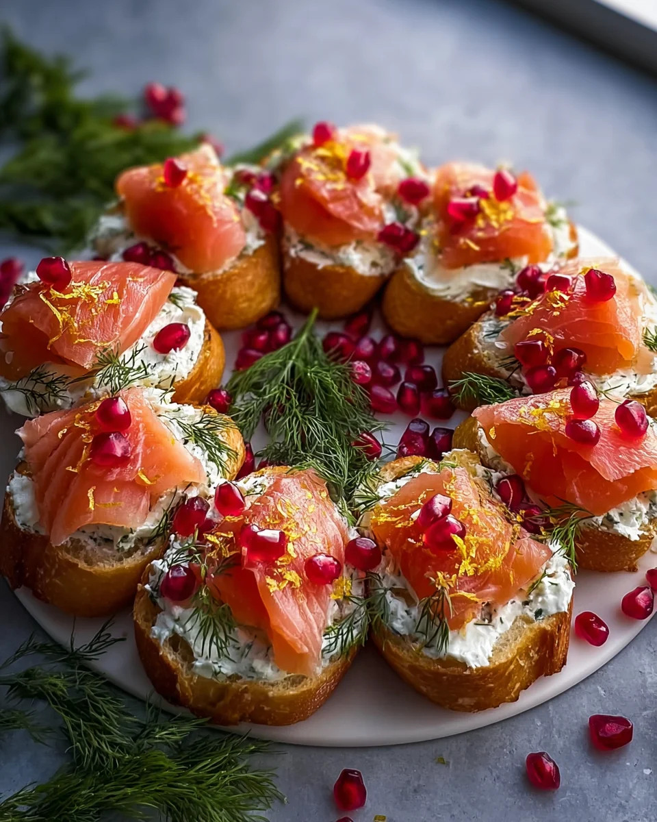 Festliche Lachs-Bruschetta-Kranz: Einfaches Rezept für Weihnachten