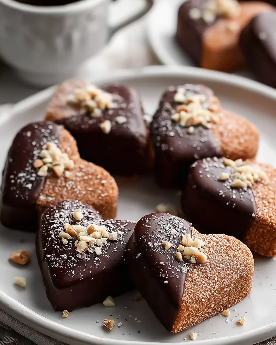 Schoko Nuss Herzen: Himmlische Kekse für Schokoliebhaber!