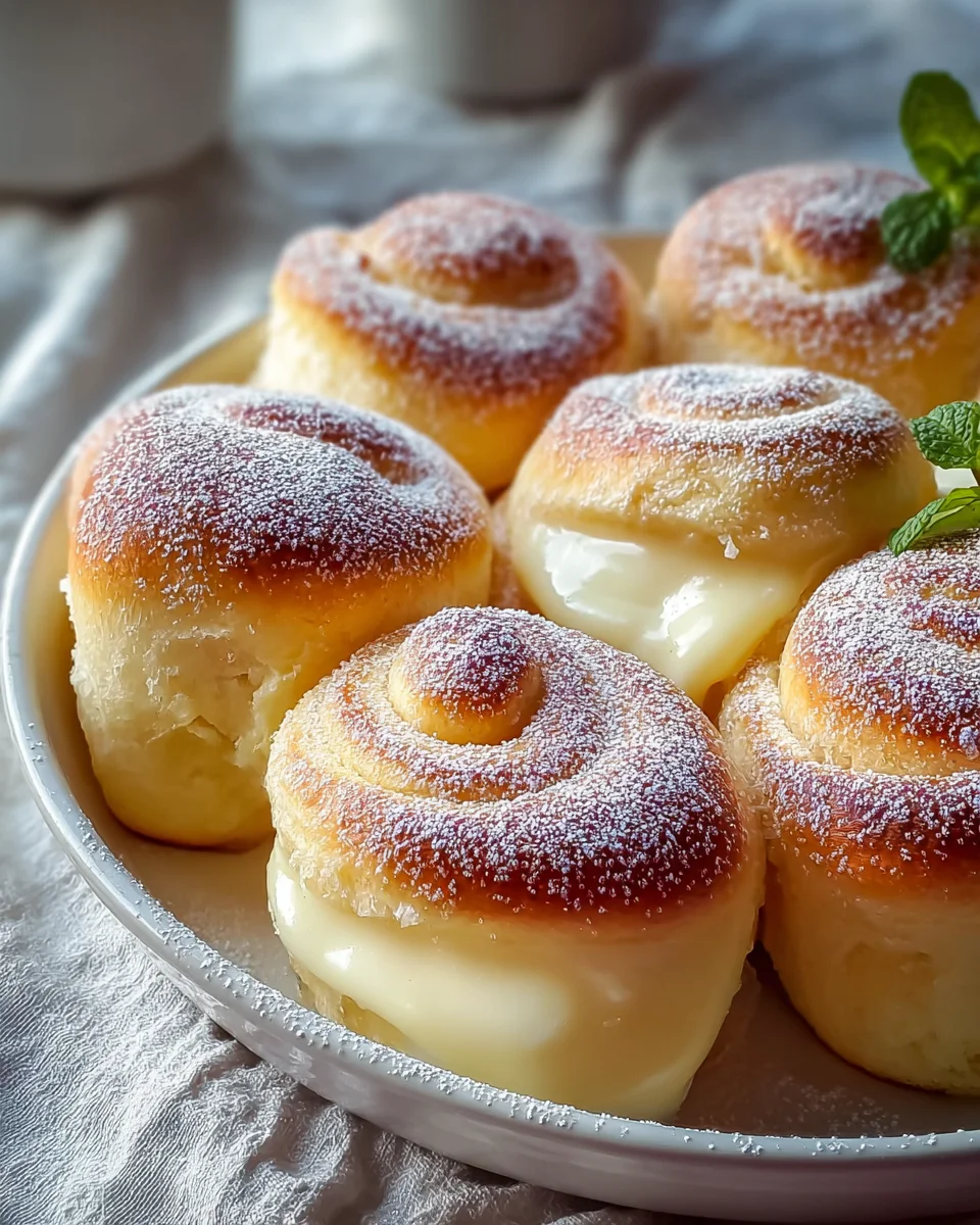 Unglaublich cremige Puddingschnecken – Das ultimative Rezept!