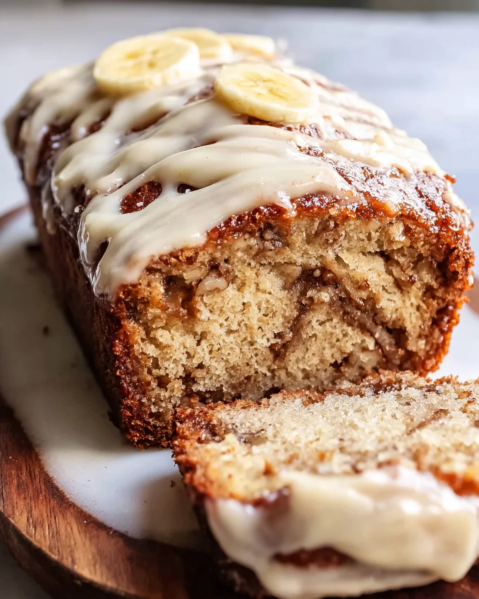 Cinnamon Roll Bananenbrot: Süßes Rezept für Genießer!