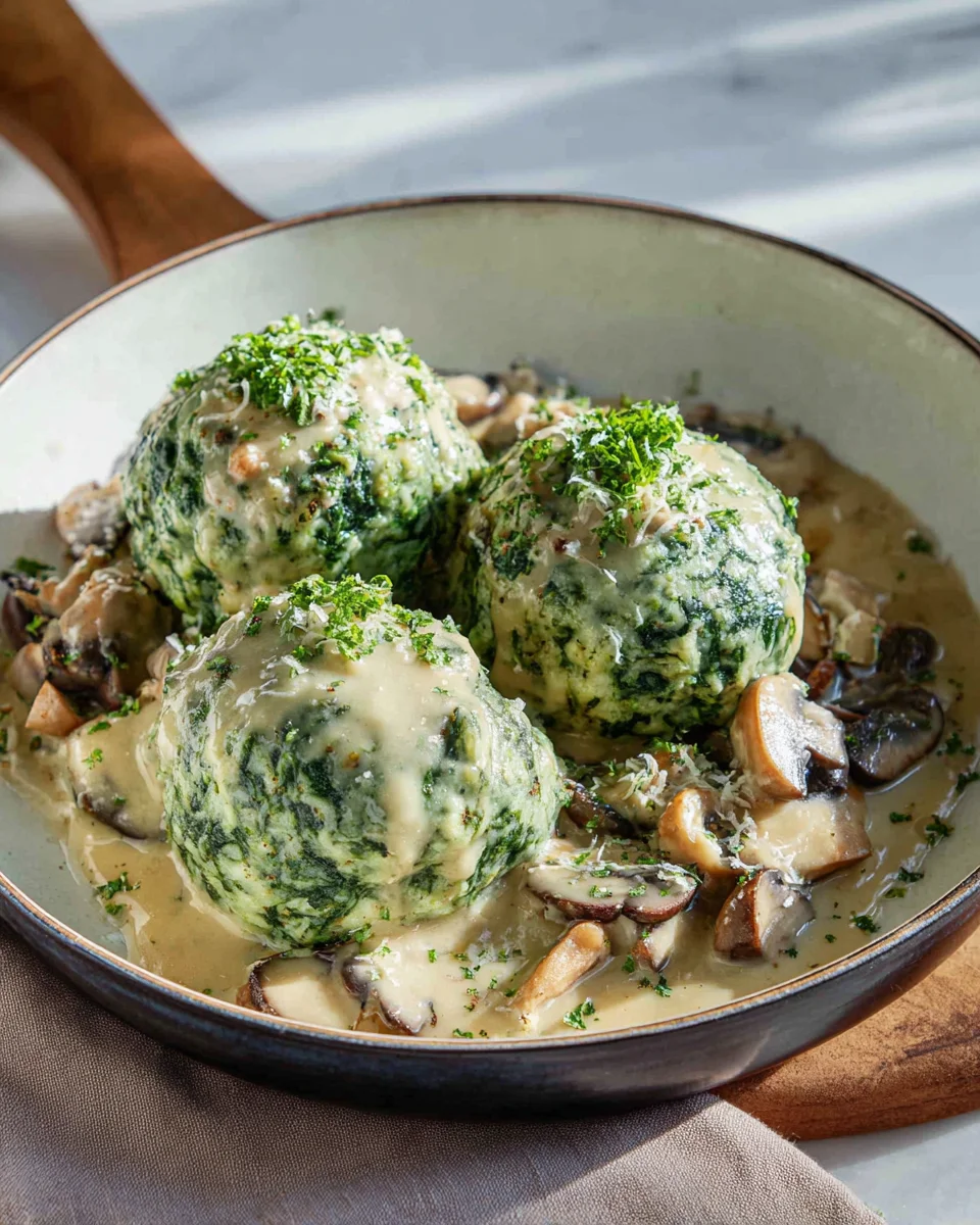 Leckere Spinatknödel: Einfaches Rezept für Genießer!