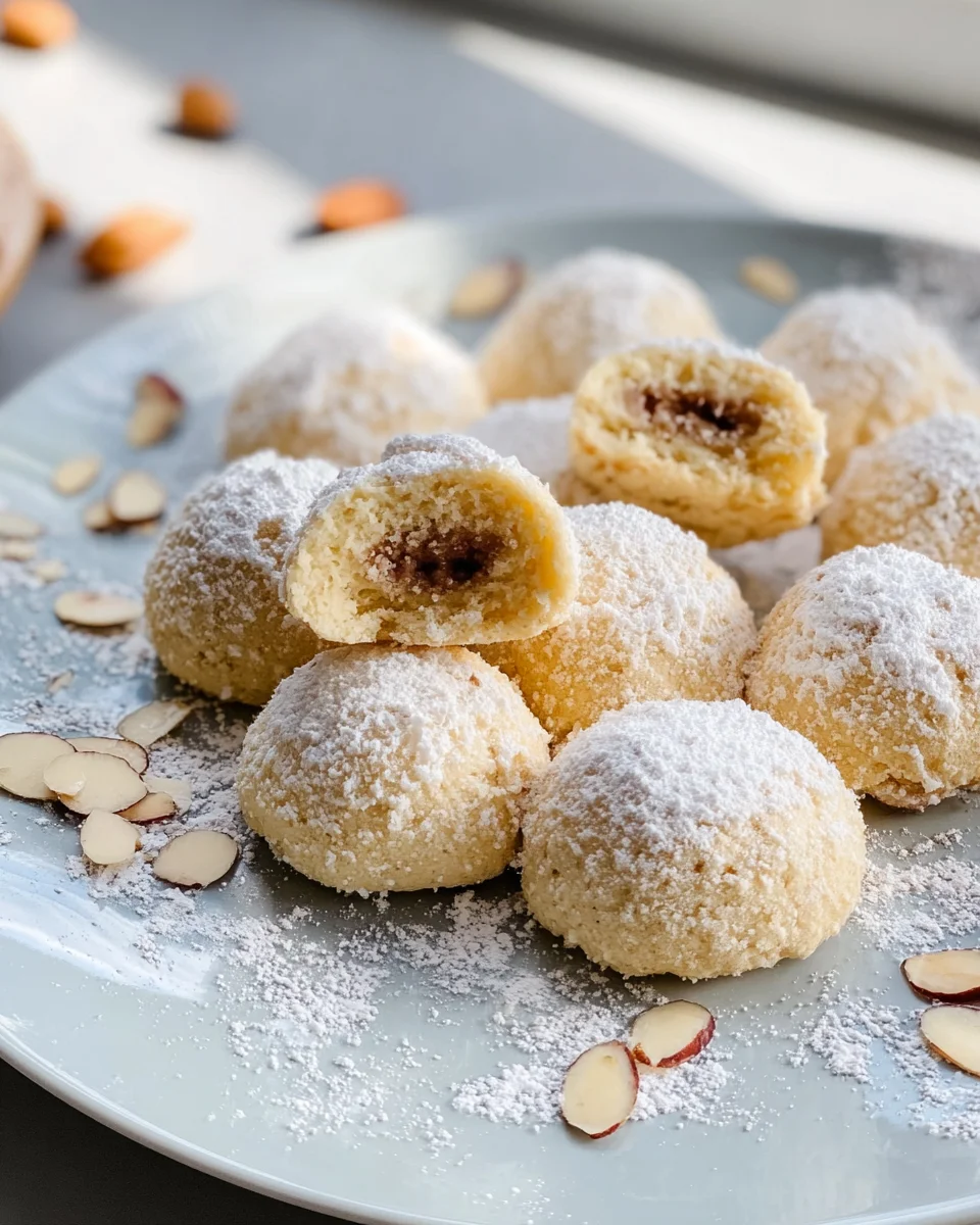 Vanillekipferl Kugeln mit Nougat – Köstlich und alkoholfrei!