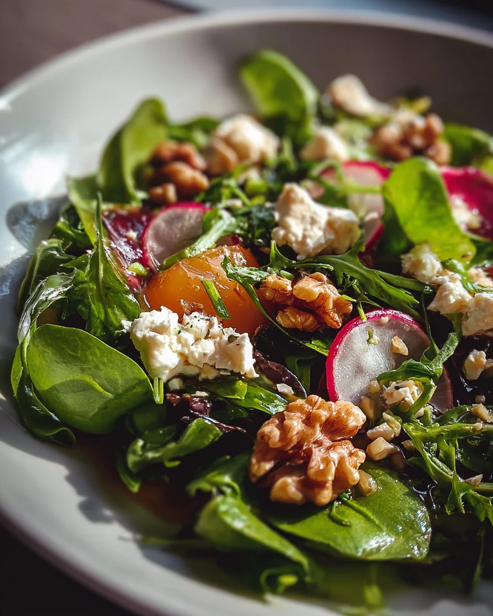Feldsalat mit Walnüssen und Feta – Ein ultimativer Genuss!