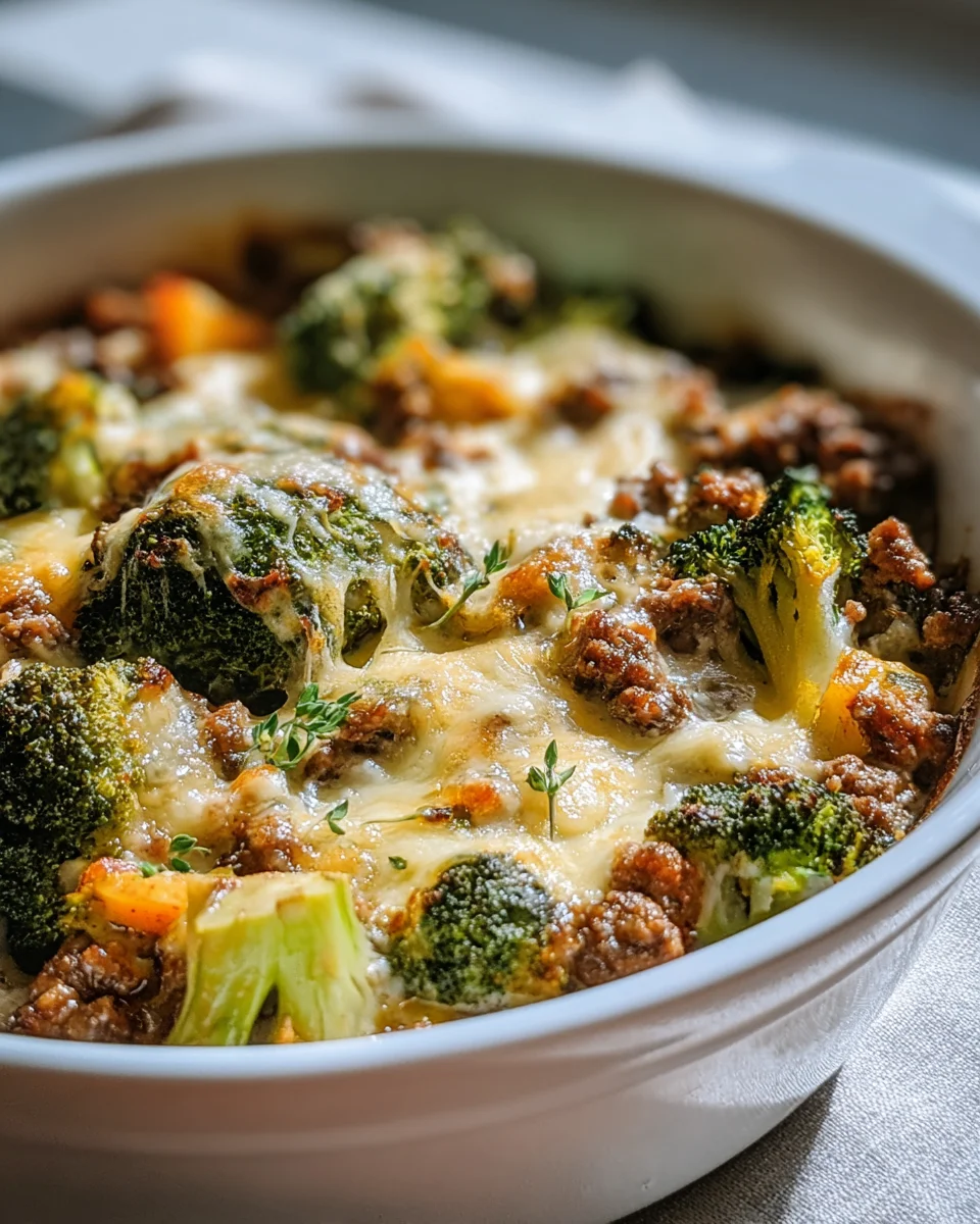 Fitness Auflauf mit Brokkoli und Hackfleisch – Gesund genießen!
