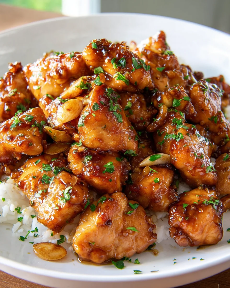 Honig-Butter-Hähnchen Rezept: Zart, süß & unwiderstehlich!